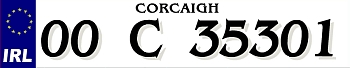 Personalised License Plate 11