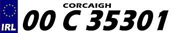 Personalised License Plate 13